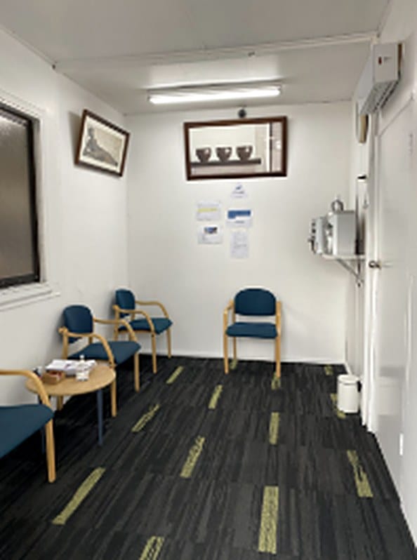 Customer waiting lounge inside Alfa Automotive & Tyre Centre, Oakleigh South